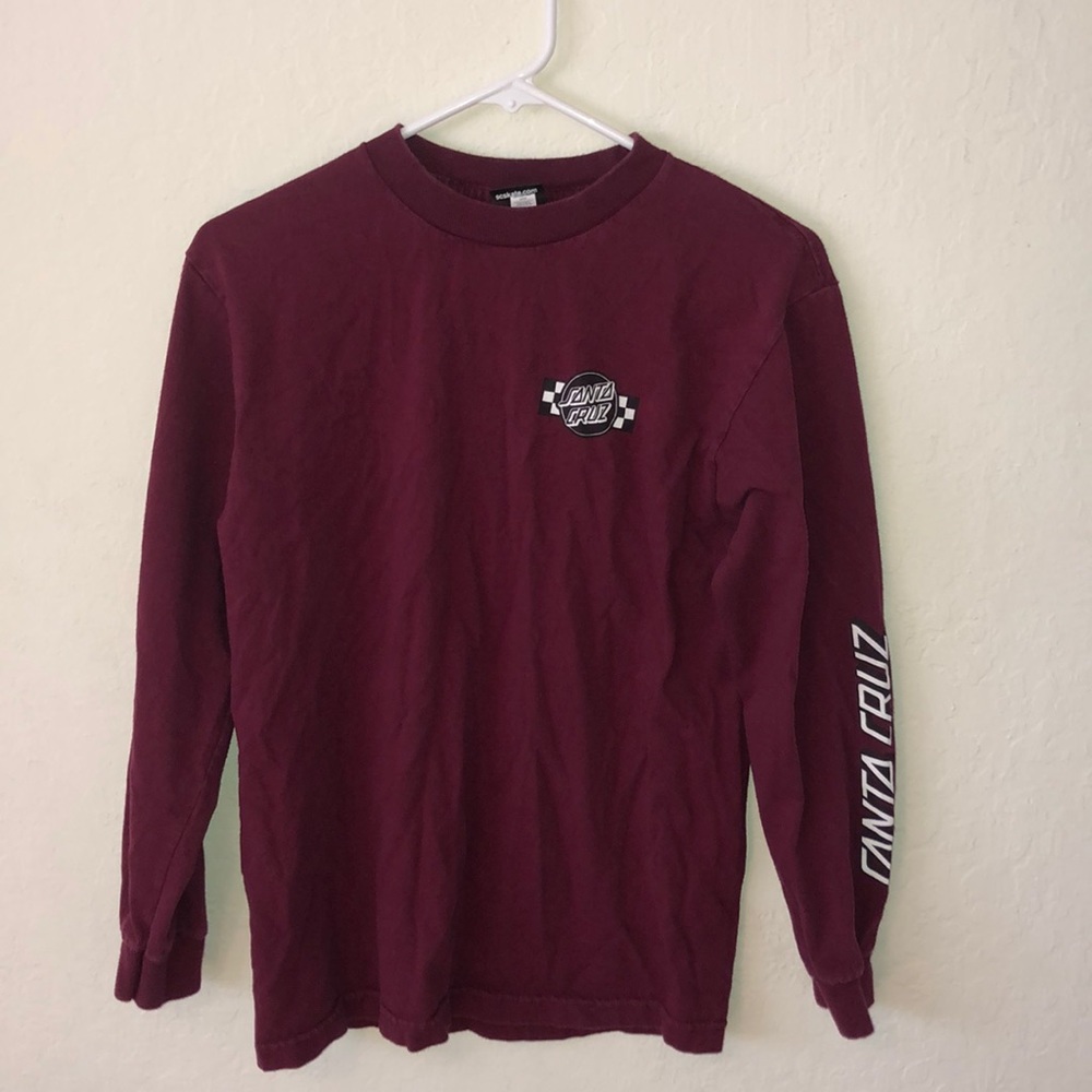 Long Sleeve Santa Cruz T shirt